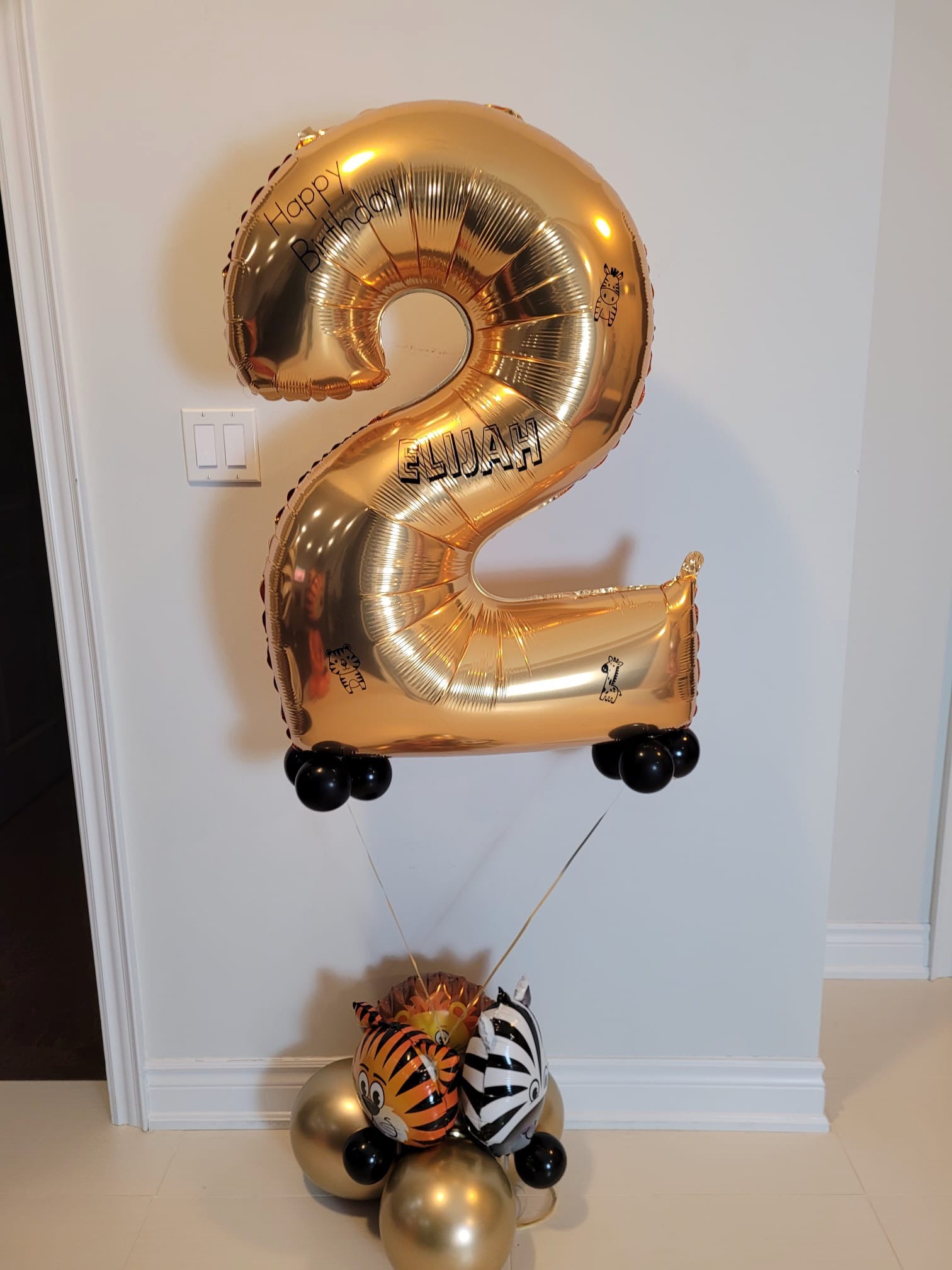 Jumbo Balloon Numbers