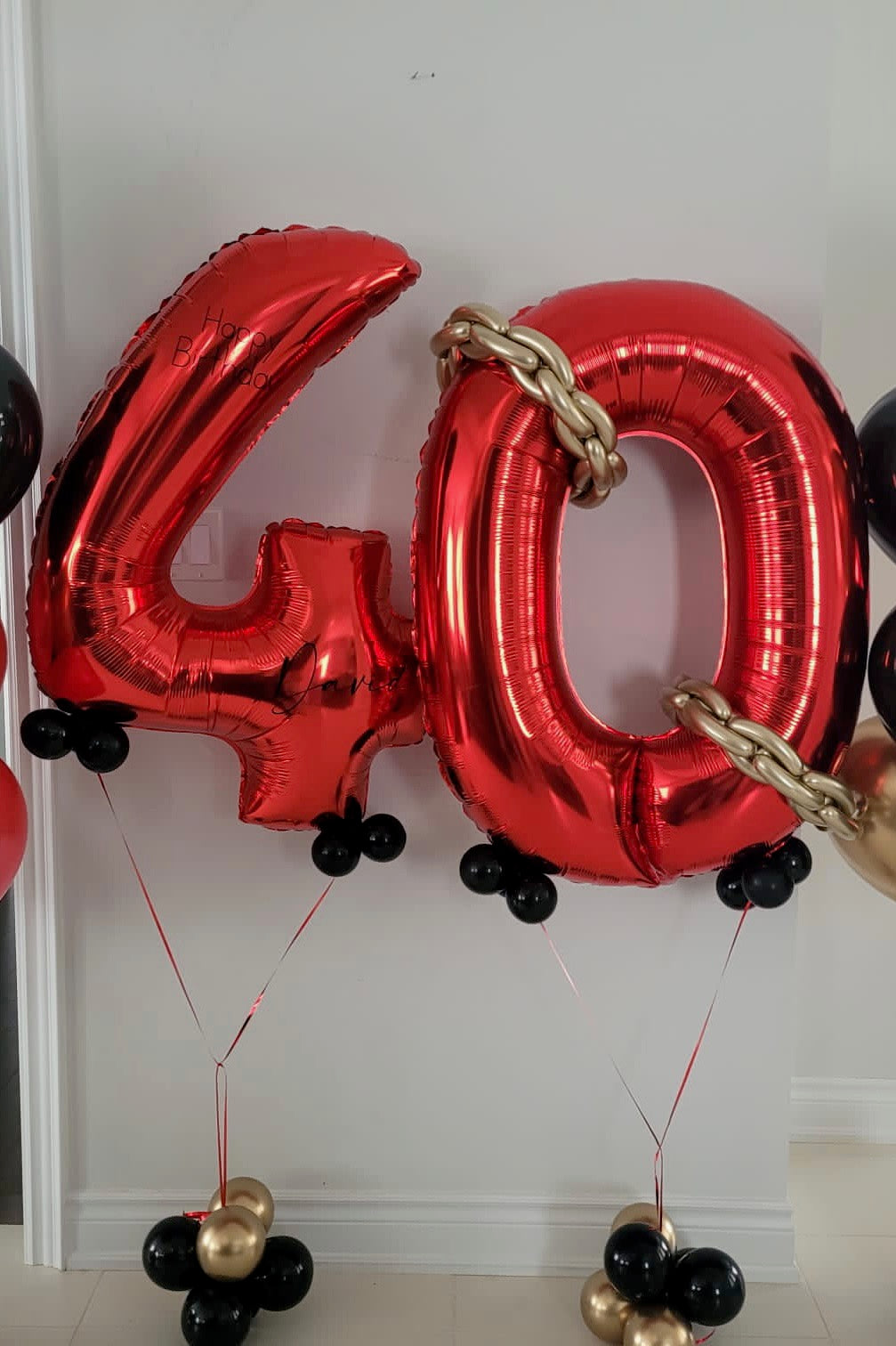Jumbo Balloon Numbers
