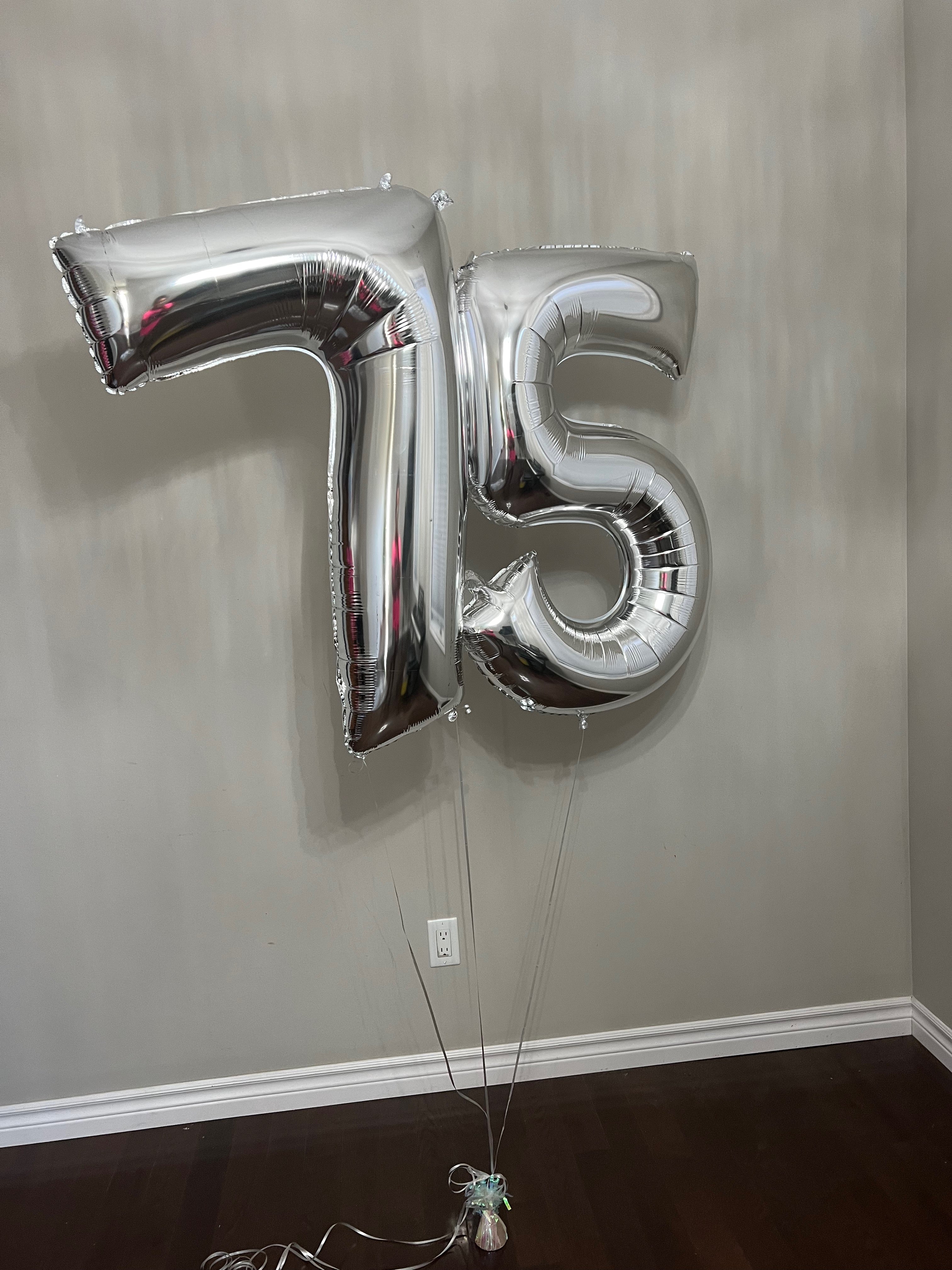 Jumbo Balloon Numbers